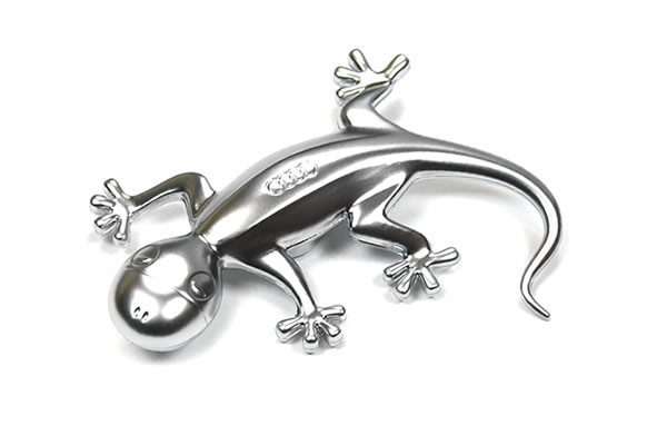 Audi 純正 Design gecko アルミ調 デザイン ゲッコー   kraftwoks web shop