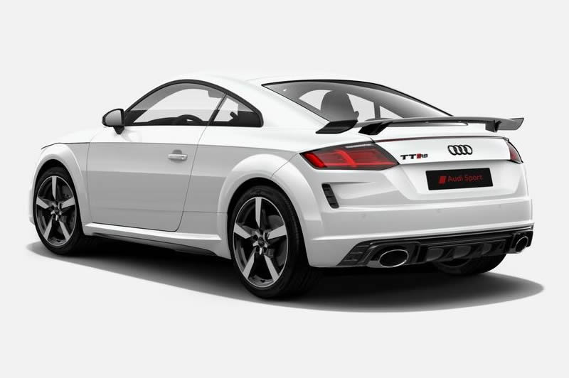Audi 純正 TT/TTS/TT RS (8S/FV) グロスブラック FourRings エンブレム 